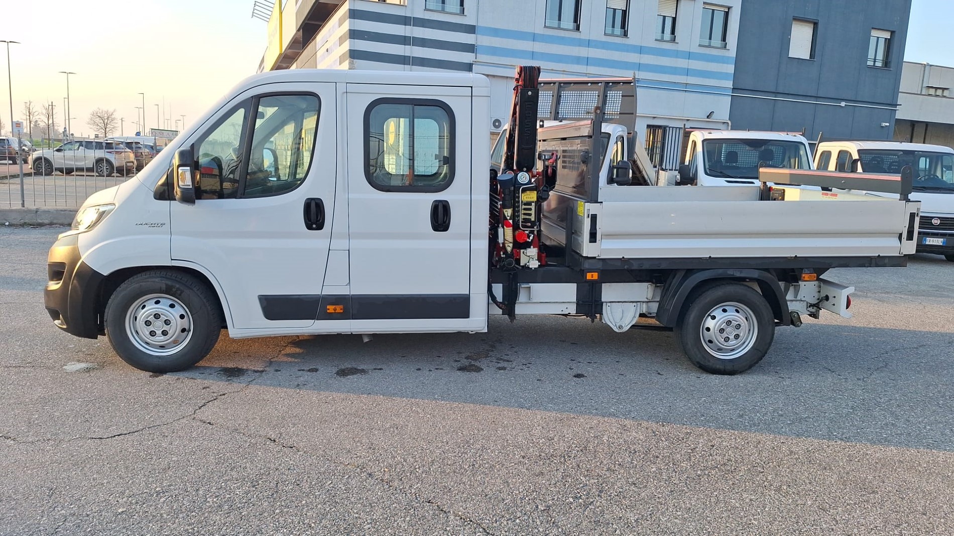 FIAT DUCATO MAXI 35 LH1 2.3 MJT 130CV FISSO+GRU